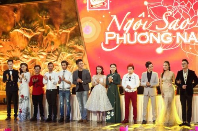 16 nghệ sĩ tham gia chương trình Ngôi sao phương Nam 2017